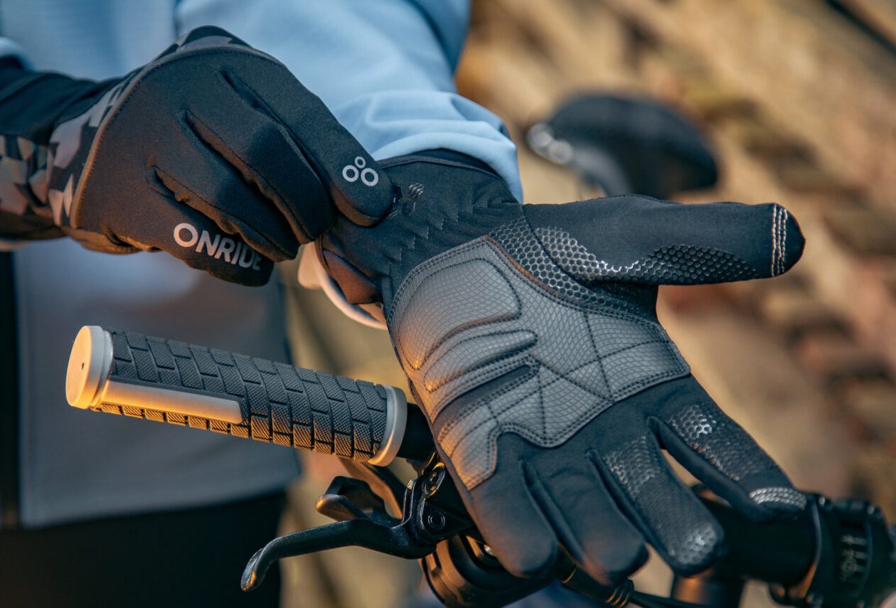Велорукавички Онрайд для осені купити