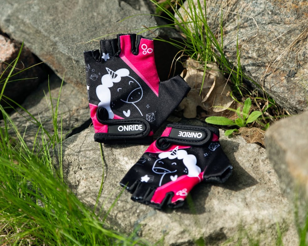 Дитячі велорукавички ONRIDE єдинороги