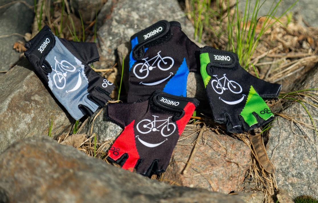 Купити дитячі велорукавички "Велопосмішка" ONRIDE
