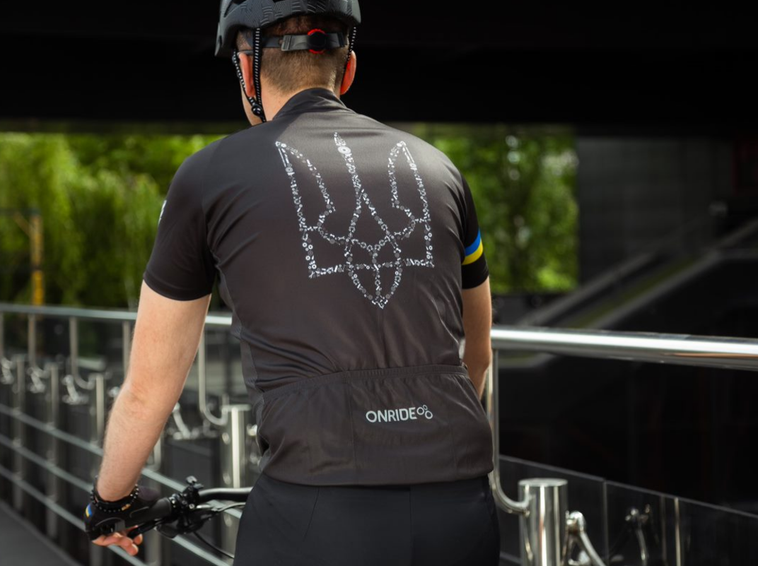 Патріотична веломайка на короткий рукав Онрайд