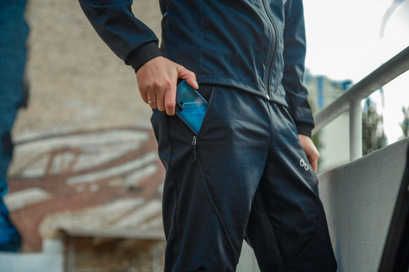 Зимові штани утеплені без лямок