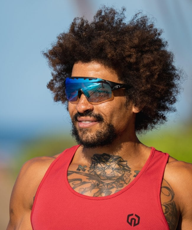 Окуляри Tifosi Sledge Lite, Matte Black з лінзами Clarion Blue Fototec купити