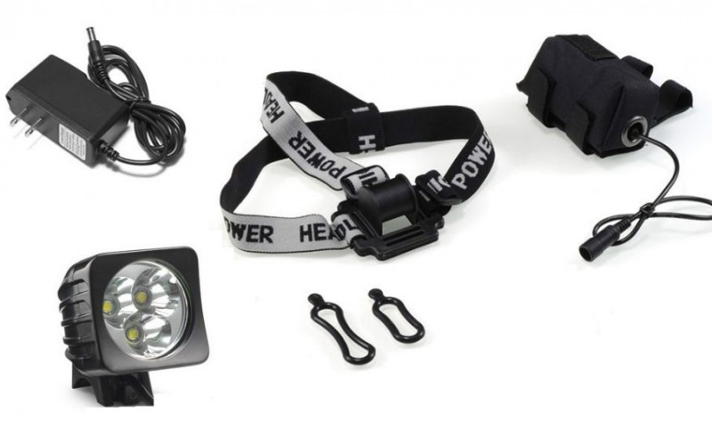 Велофара CREE XM-L 3XT6 3800Lm-квадрат..JPG