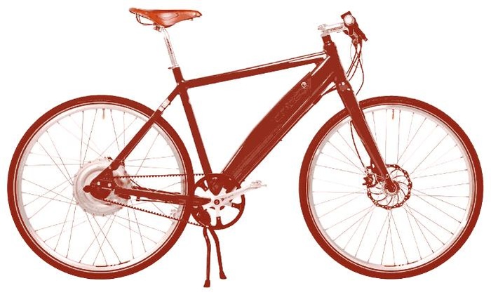 Велосипед Grace MGE024-082 Easy Red Dot S-Pedelec